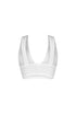 Bareline Seamless V Neck Crop Top